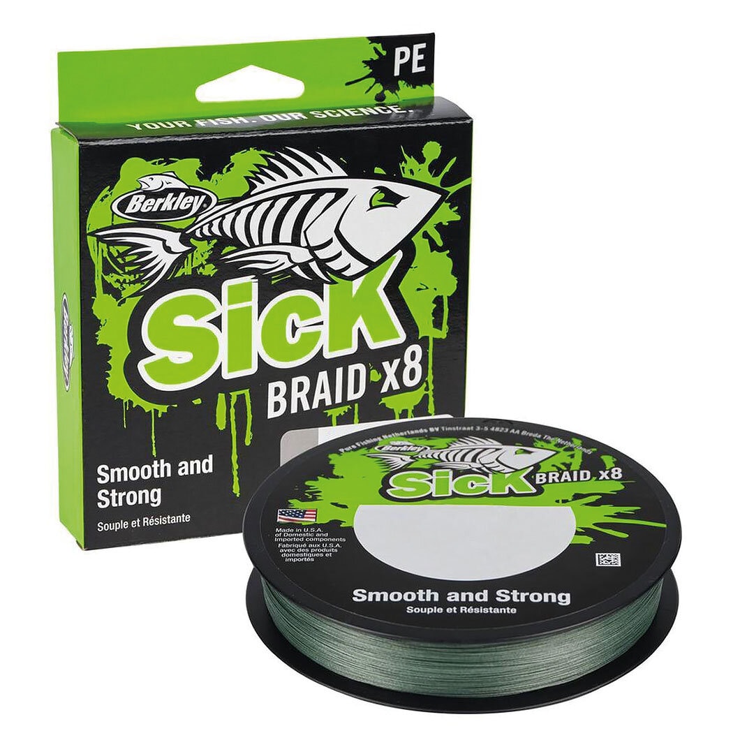 Berkley Sick Braid  Moss Green 150m