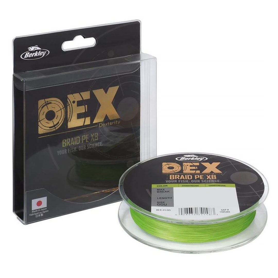 Berkley DEX X8 Chartreuse 150m