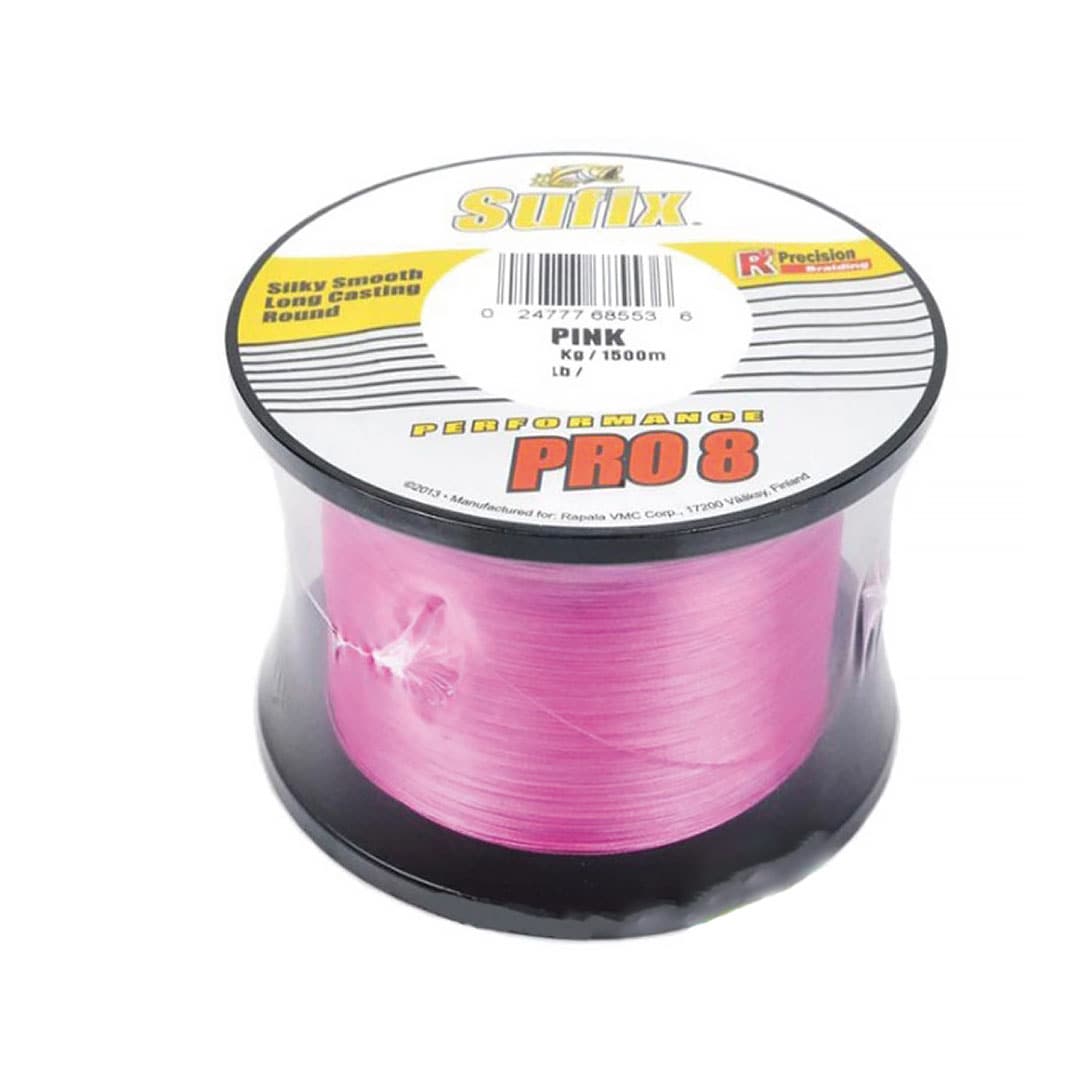 Sufix Performance Pro 8 Braid Rosa 1500m