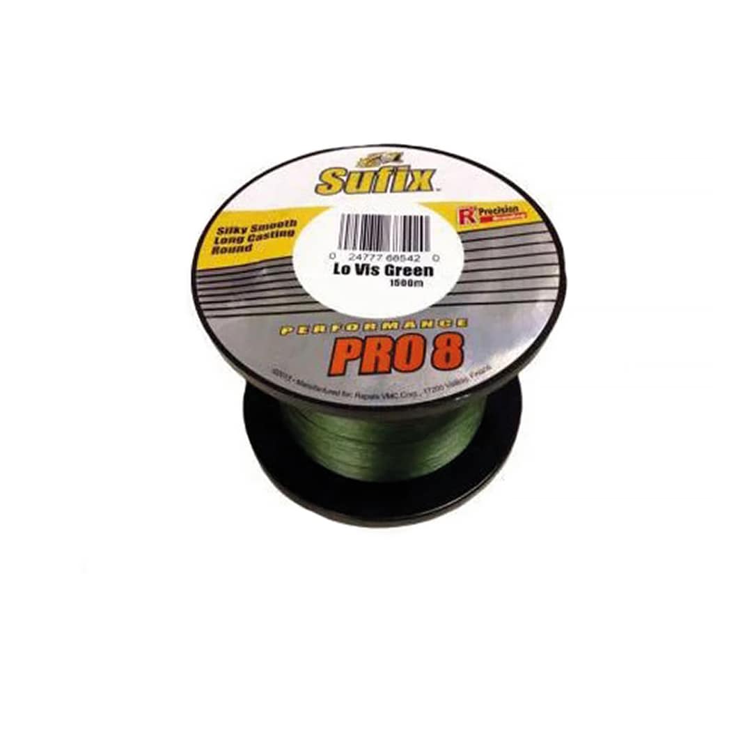 Sufix Performance Pro 8 Braid Grön 1500m.
