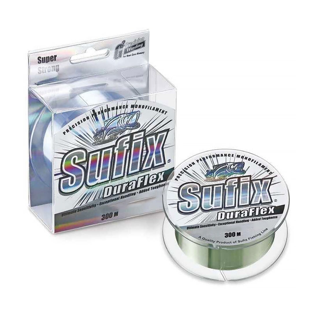 Sufix Duraflex Klar 300m 0,45mm.