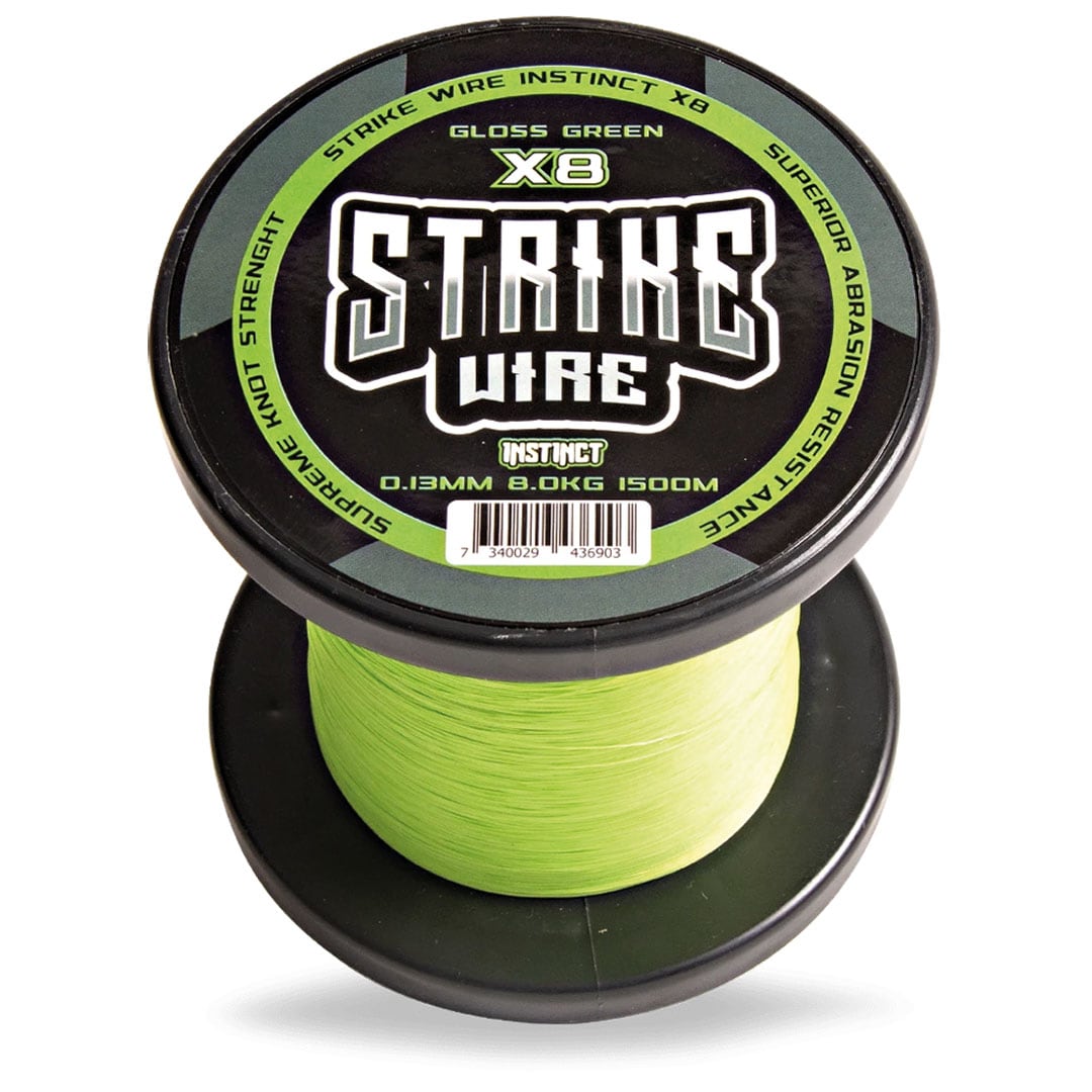 Strike Wire SW Instinct Braid X8 1500m Gloss Green