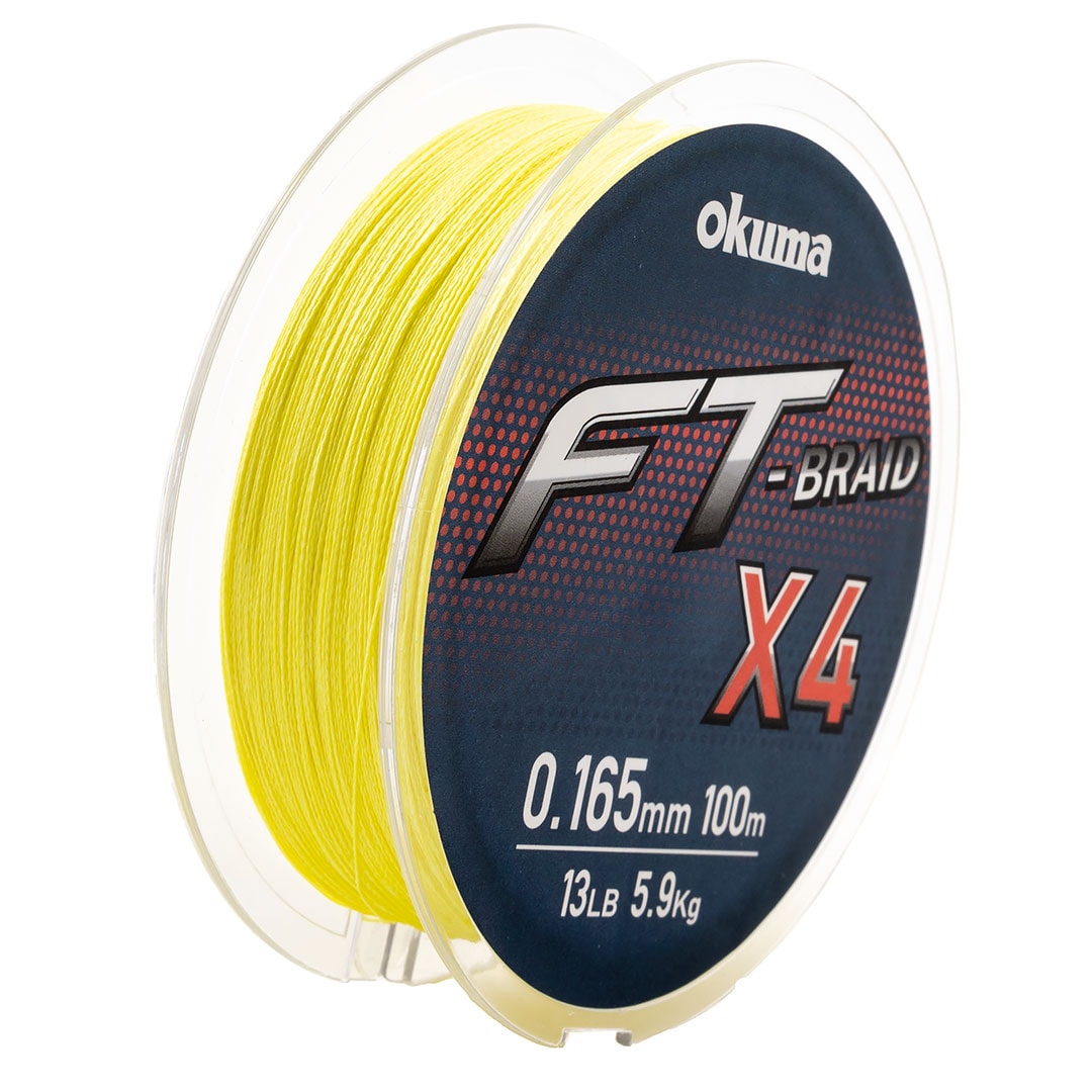 Okuma FT Braid X4 0,16mm 5,9kg, 100m.