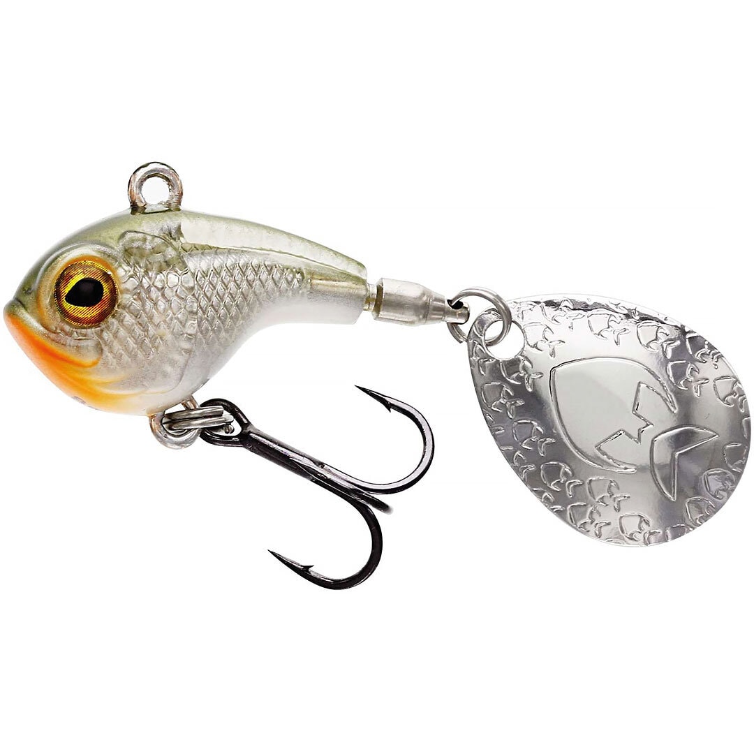 Westin DropBite Spin Tail Jig 8g Clear Olive
