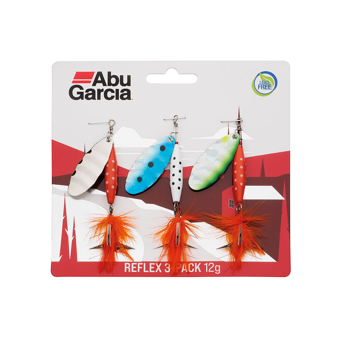 Abu Reflex 3-Pack 18g Lead Free.