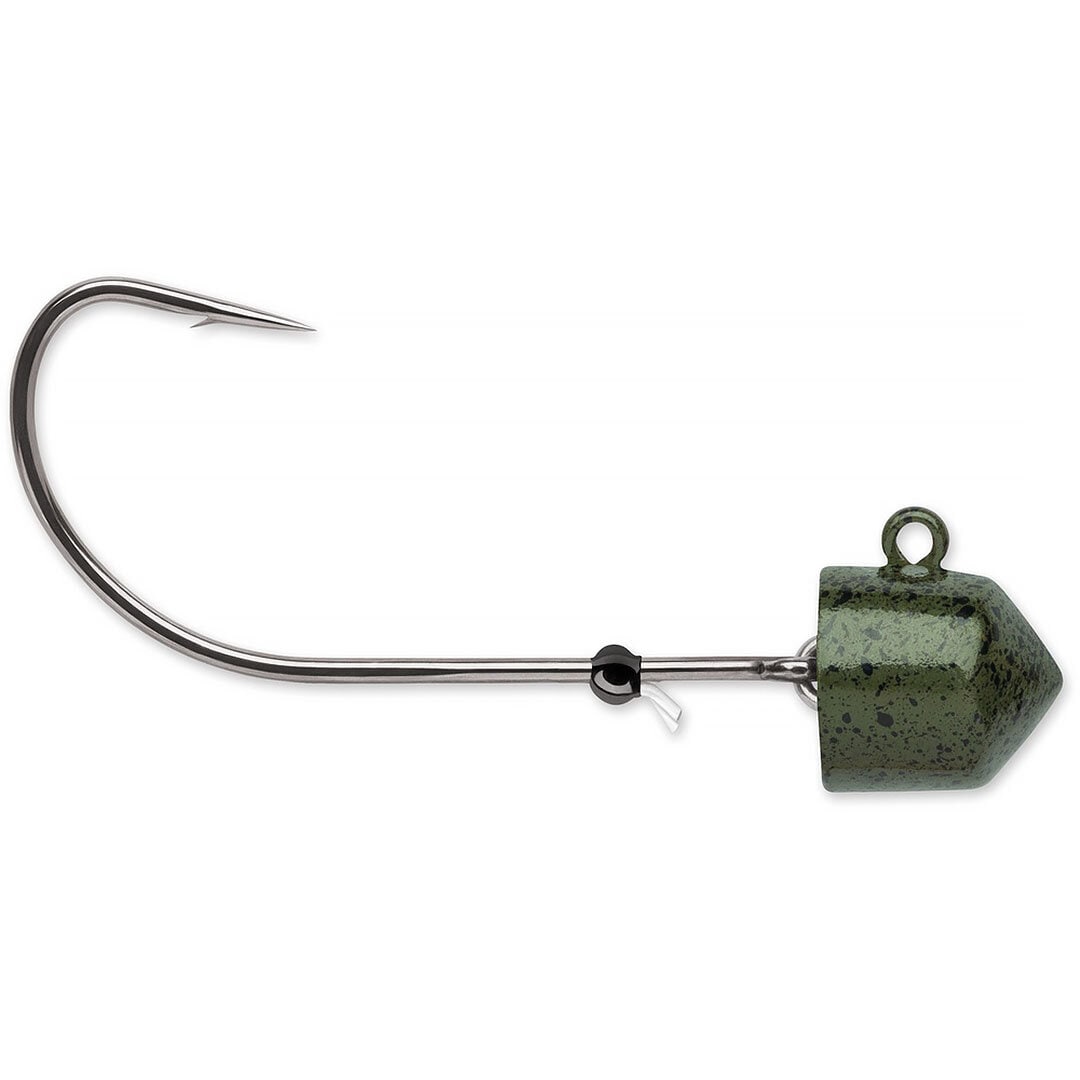 VMC Swinging Ned Rig Green Pumpkin.