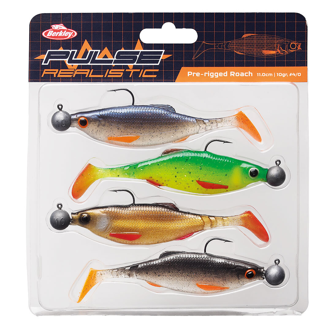 Berkley Pulse Realistic Roach 15cm 4pcs.