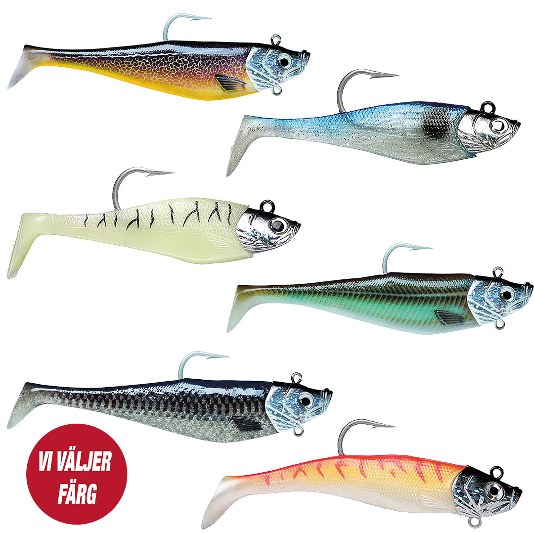 Storm Wildeye Giant Jigging Shad 9" 385gram  6fp.