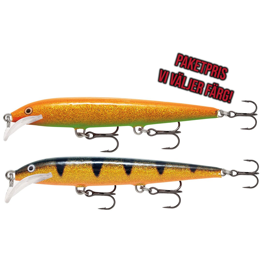 Rapala Scatter Rap Minnow 2-pack