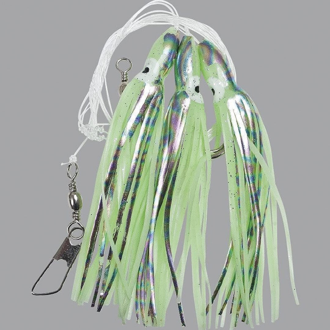 Octopus rig Green Abalone 8/0 3-hooks