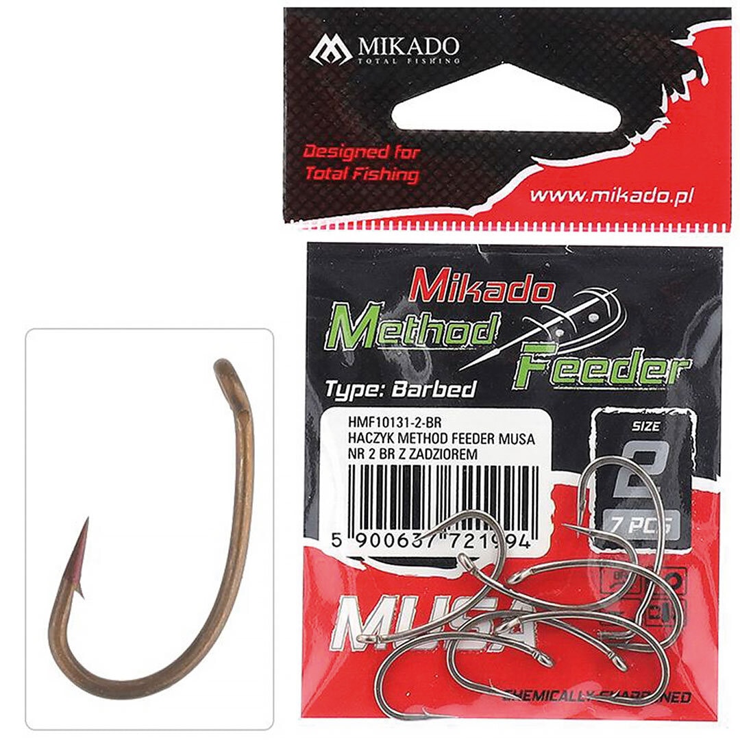 Mikado Method Feeder Musa 9pcs