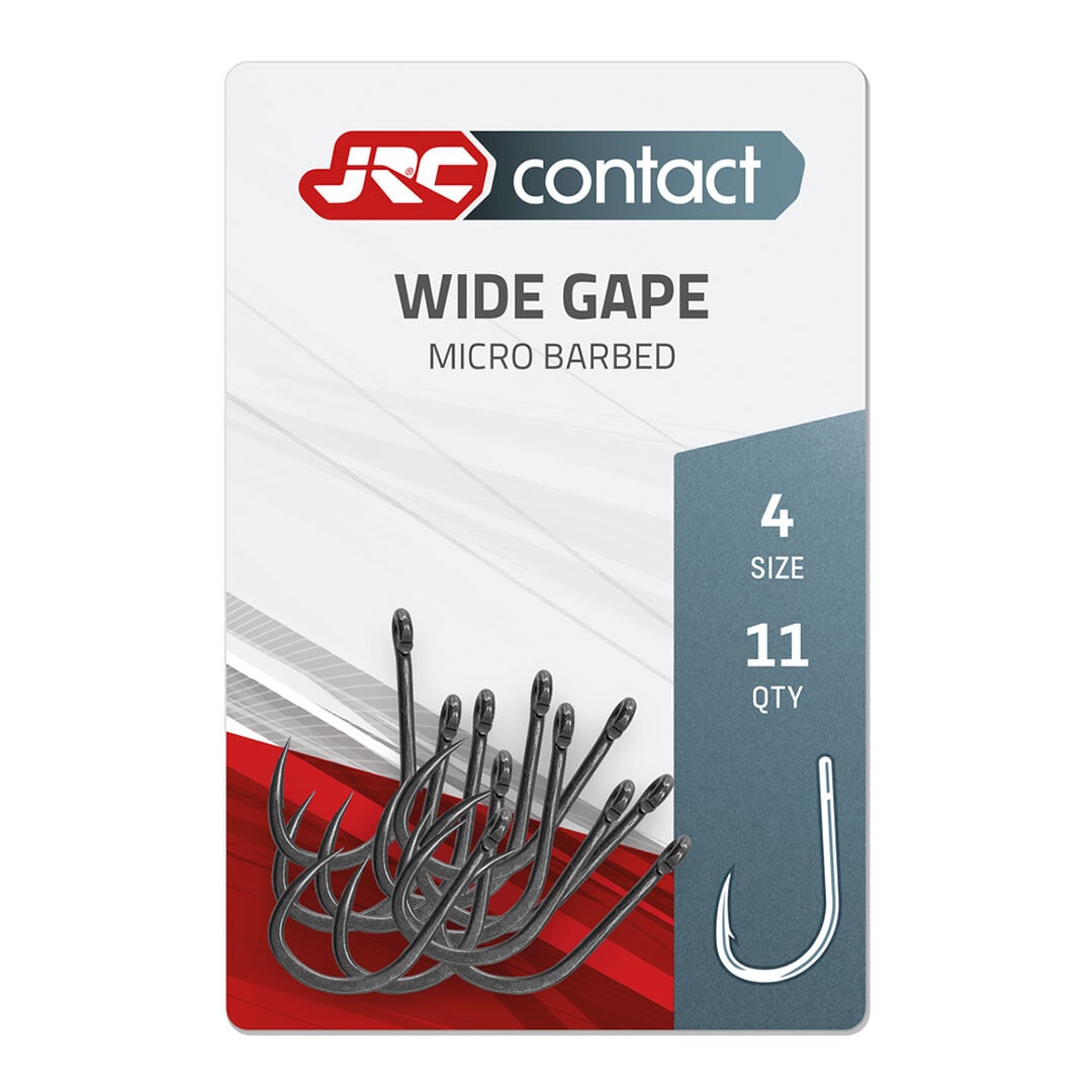 JRC Wide Gape Carp Hooks - 11pcs