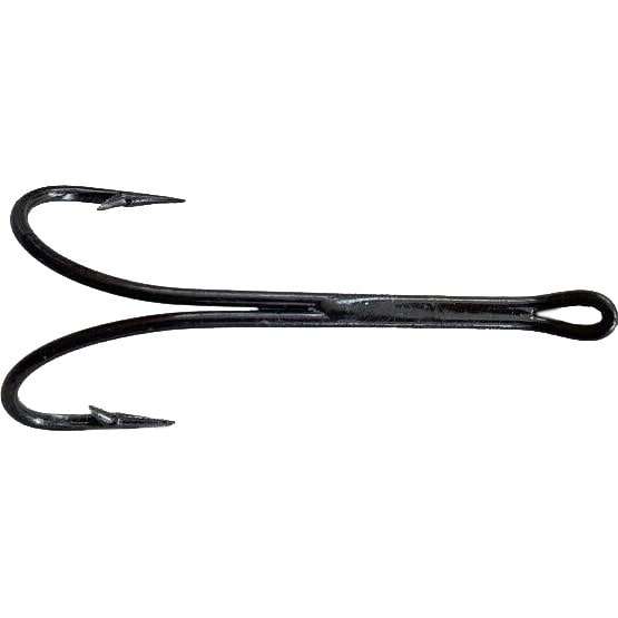 3582C Mustad dubbel Svart Nr2/0