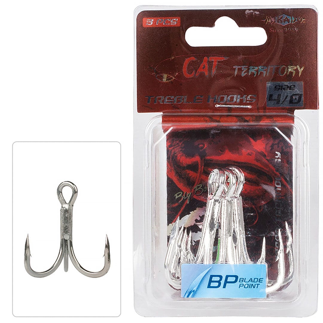 Mikado Cat Territory Treble Hook 3st.