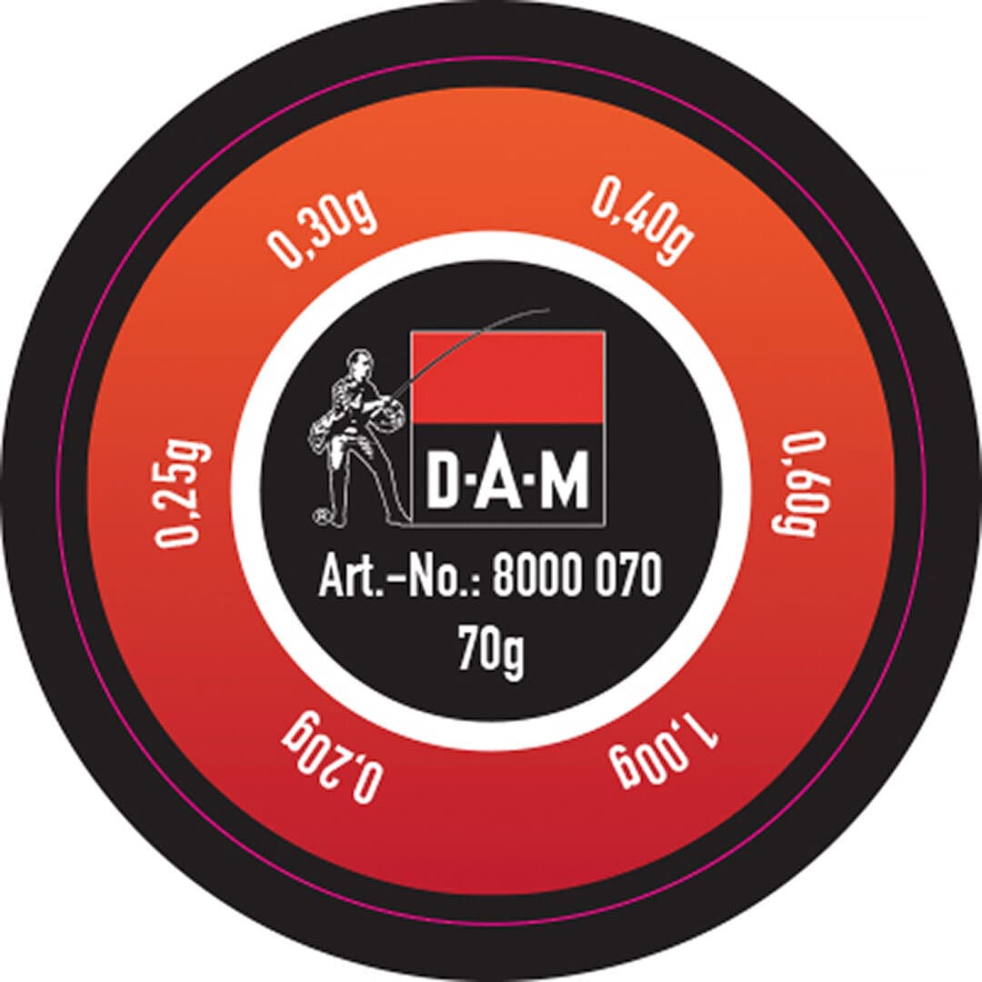 DAM LEAD ASSORTMENT 70g.