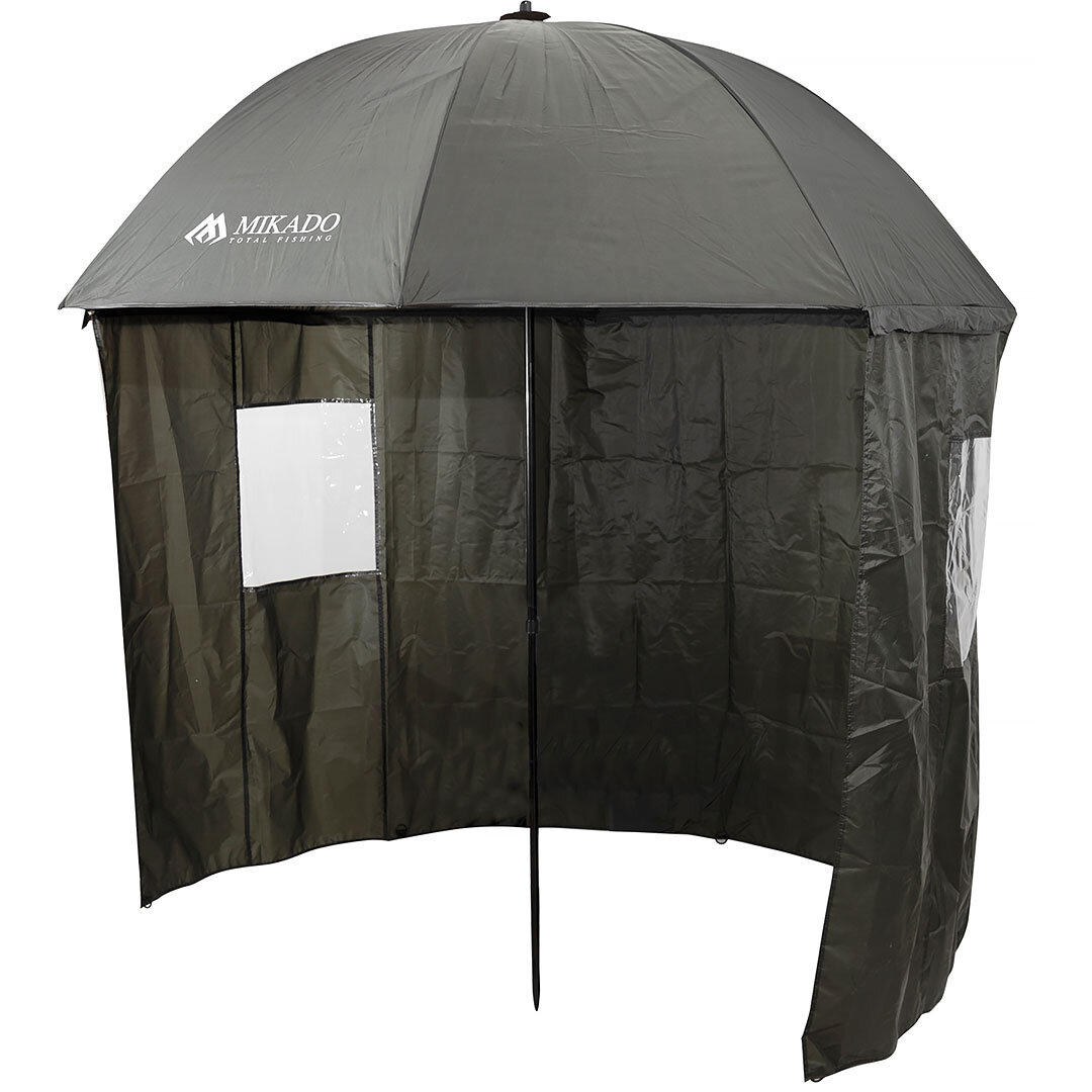 Mikado Fishing Umbrella med Side Cover2,5m #1