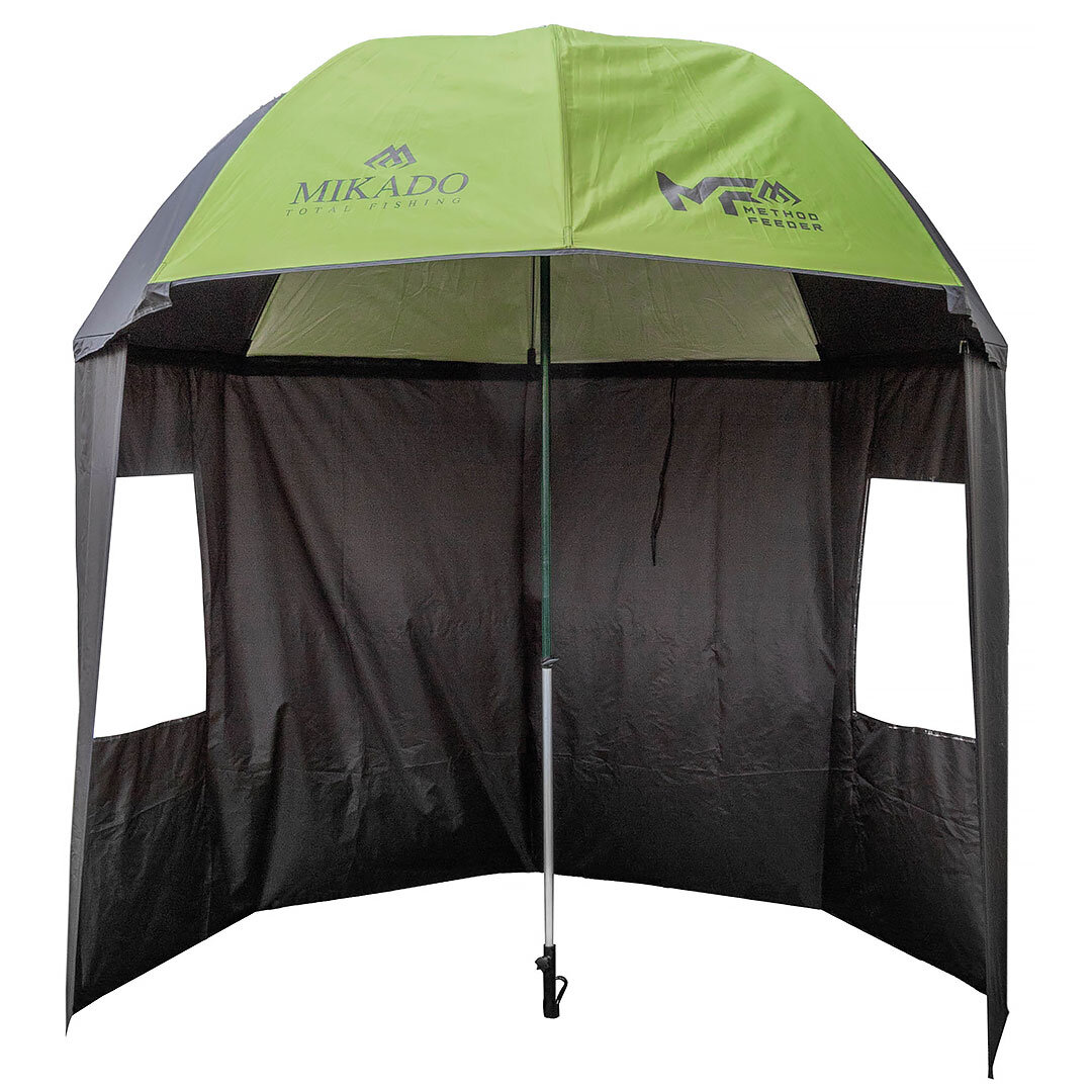 Mikado Fishing Umbrella med Side Cover 2,5m #1