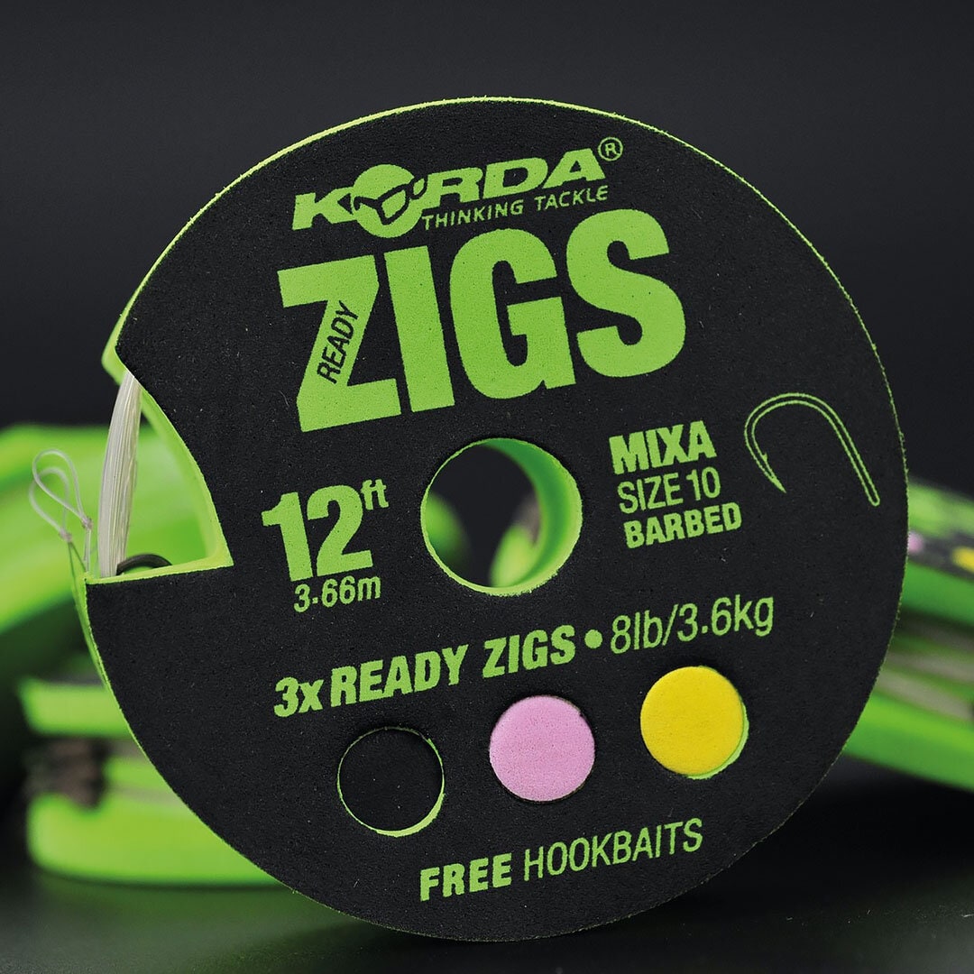 Korda Ready Zigs 6' (180cm) size 10