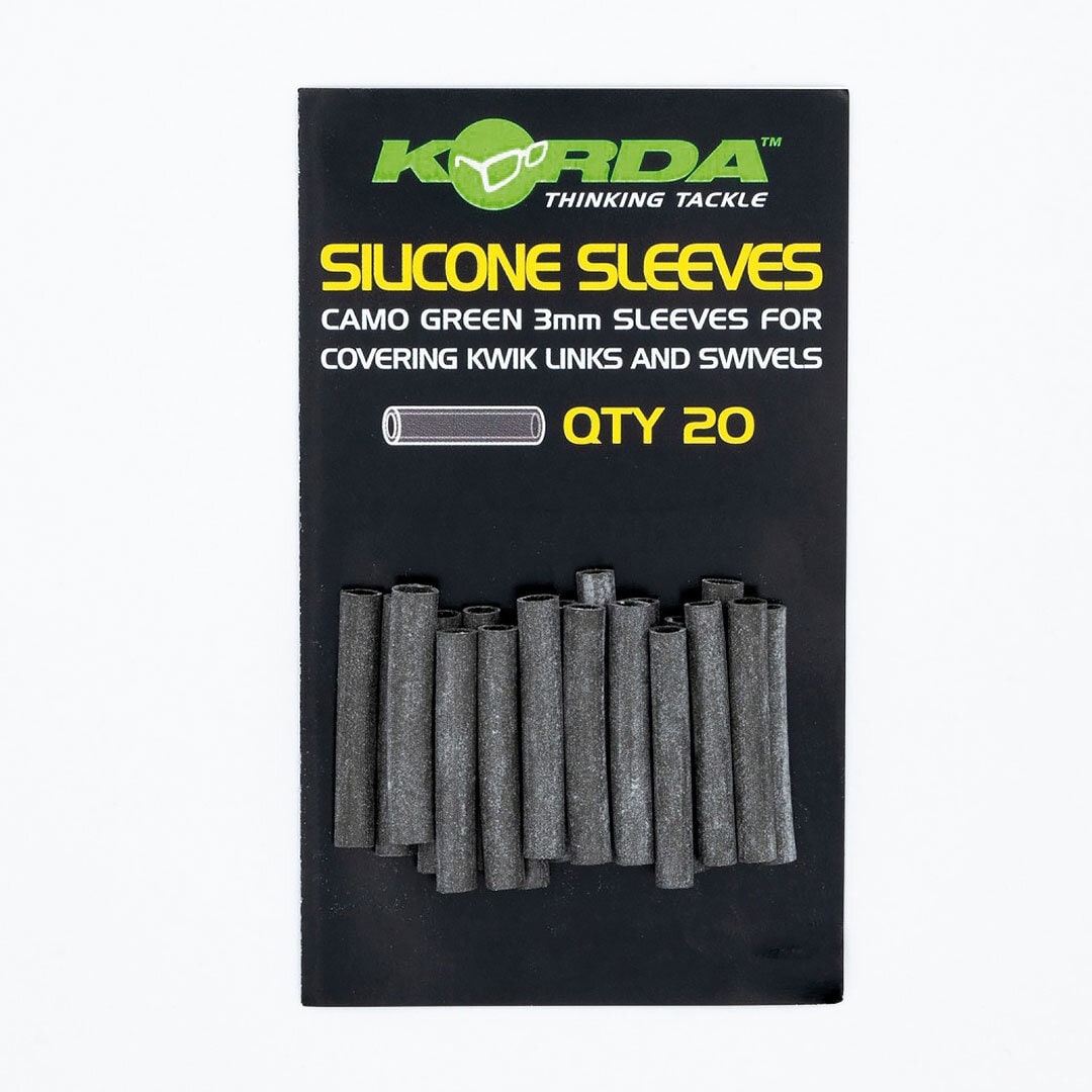 Korda Silicone Sleeves - Weedy Green