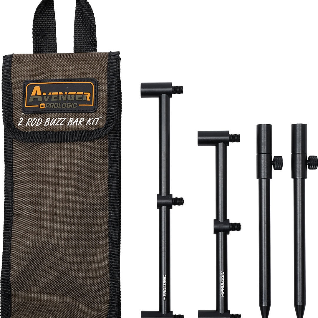 Prologic Buzz Bar Kit & Carrycase 2 Rods