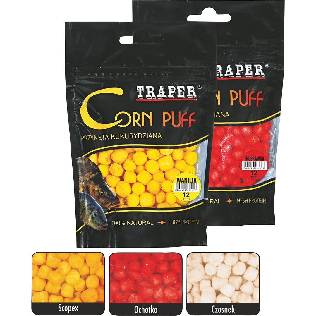 Traper Corn Puff 8mm Garlic