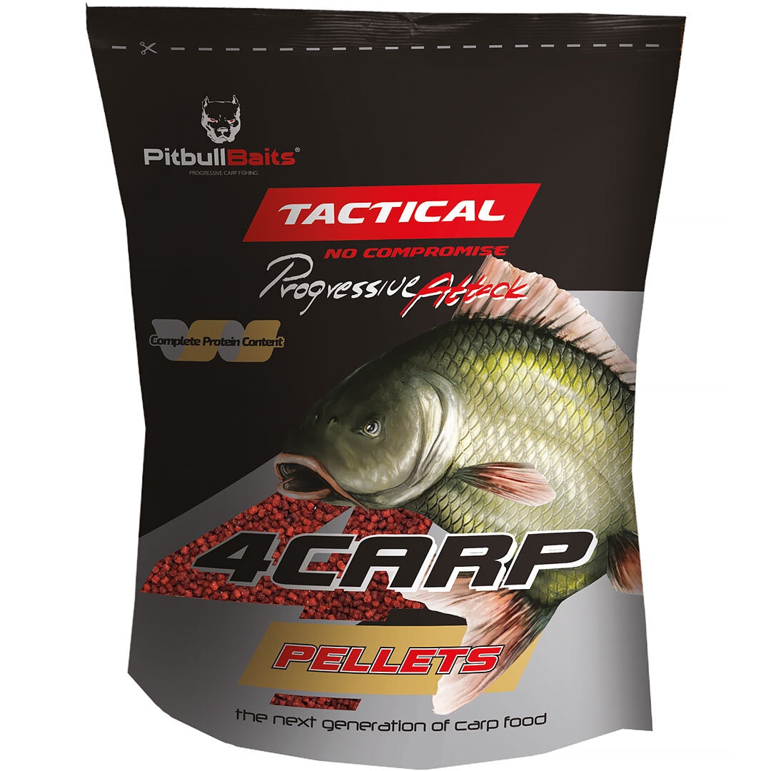 Pitbullbaits Tactical Pellets Halibut 1kg.