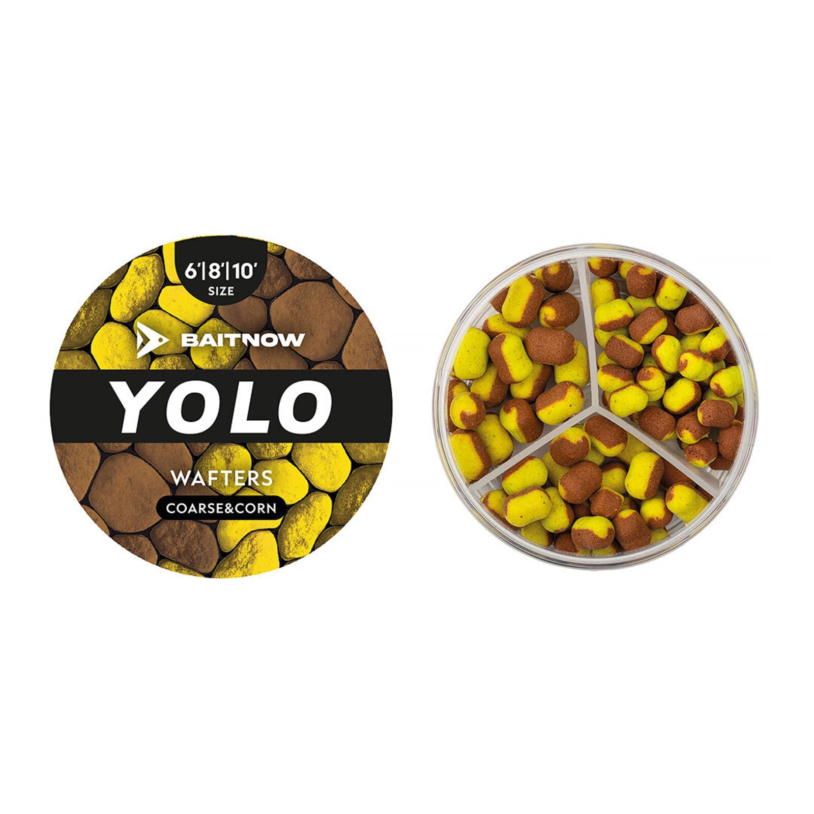 Method Feeder Wafters - Yolo Ye&Br Coarse&Corn size6/8/10mm online hos ...