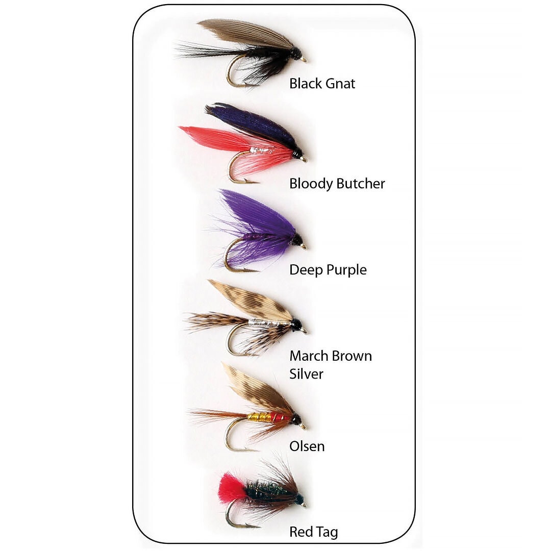 Flugkollektion Våtflugor 6p #12