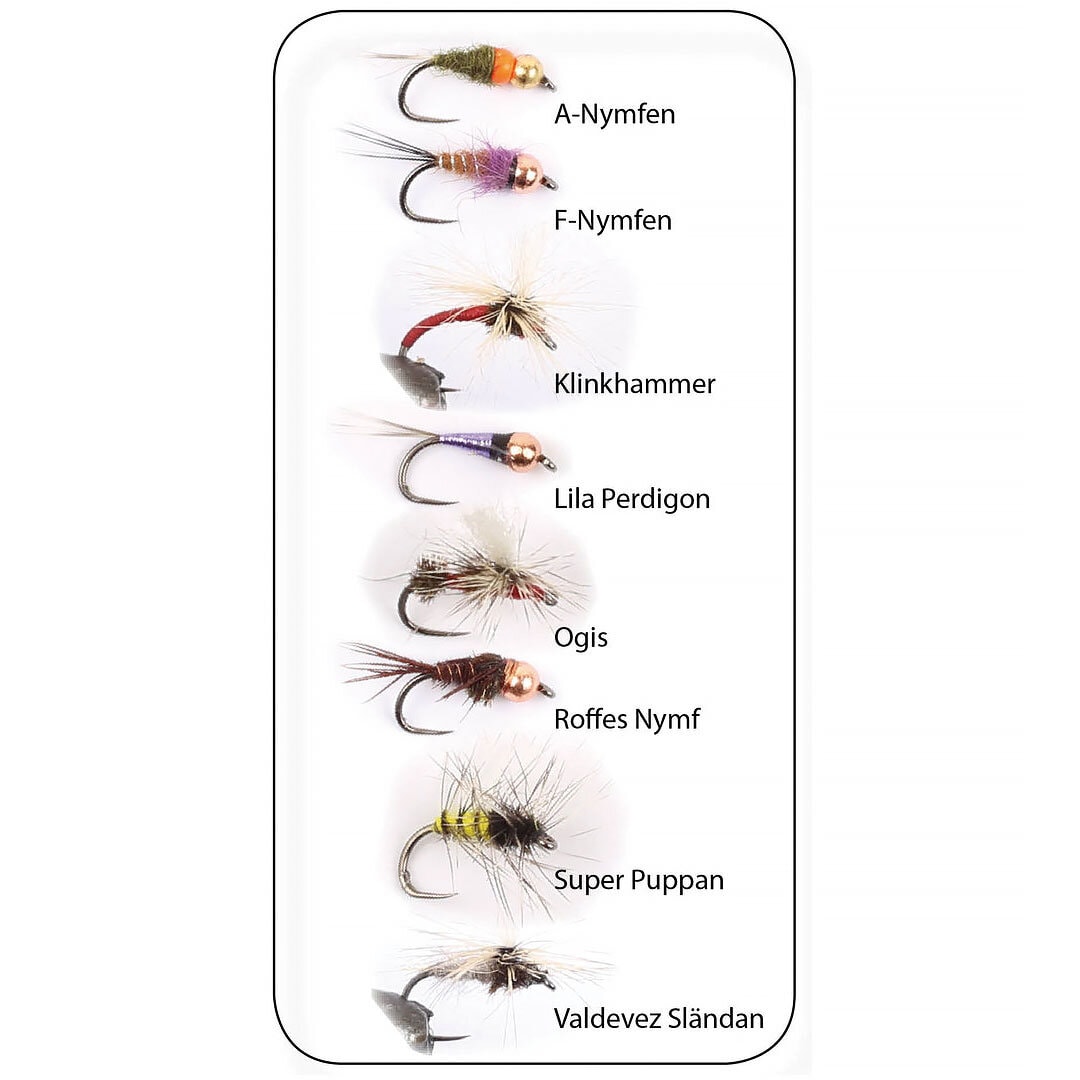 Flugkollektion Roffes Harrflugor 8p #12