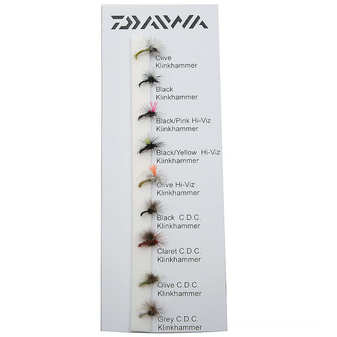 Daiwa Fly klinkhammers Flies 9st/fp