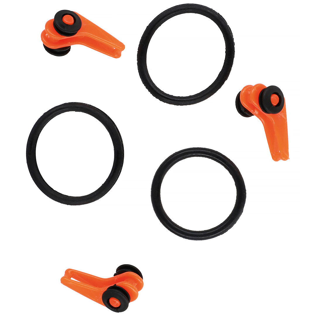 Mikado Hook Clip Orange 3pcs.