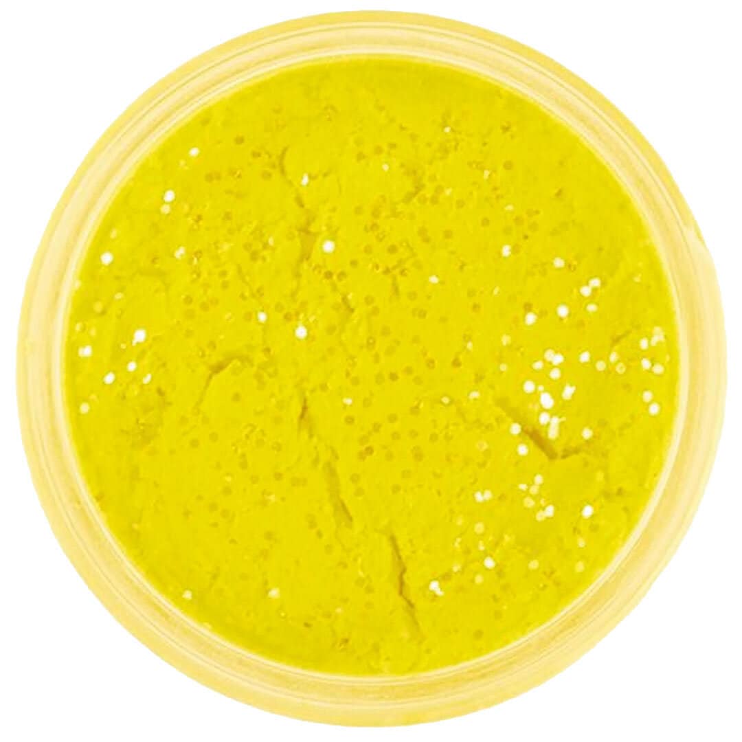 Powerbait Glitterdeg Sunshine Yellow Glitter.