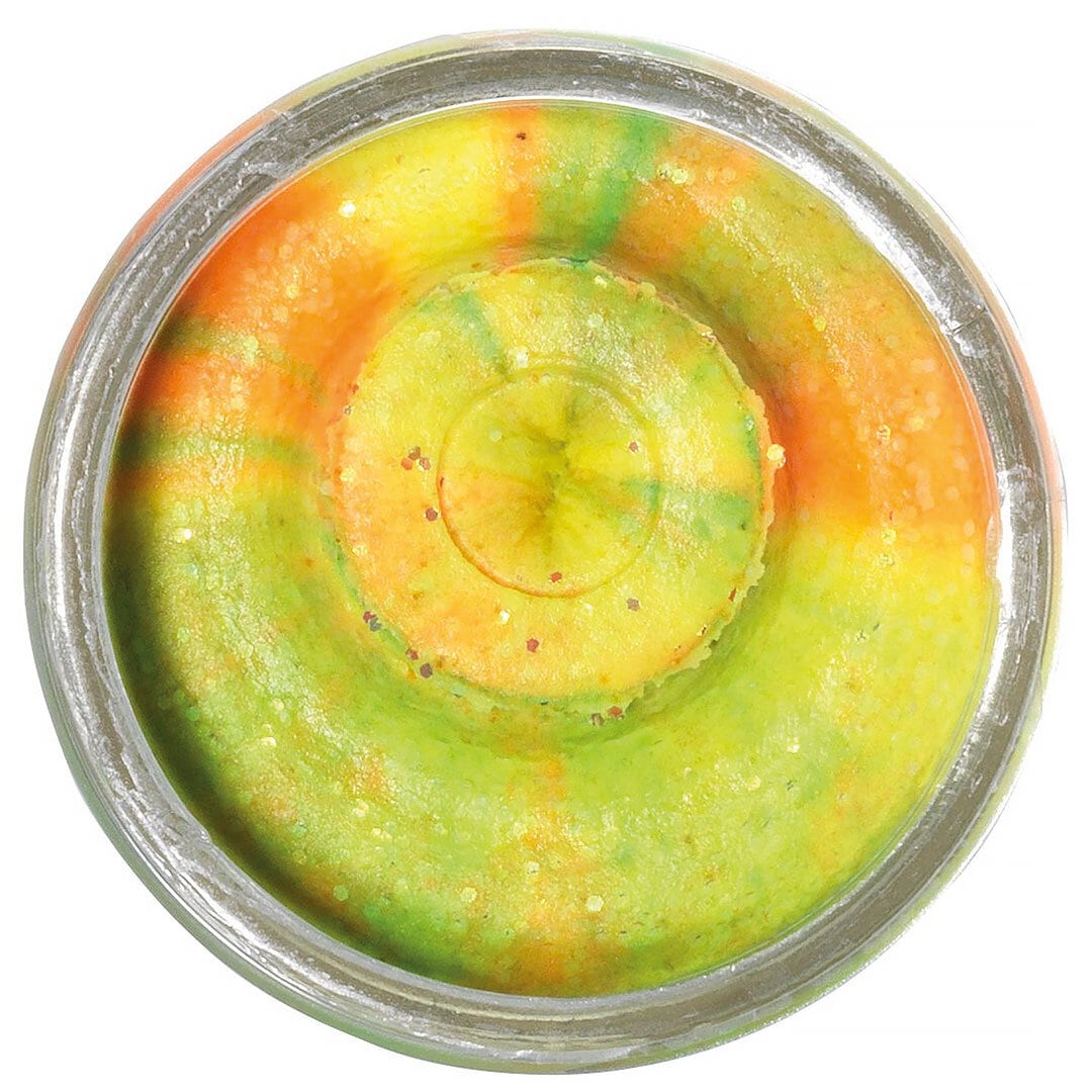 Powerbait Natural Trout Dough Garlic Rainbow Glitter
