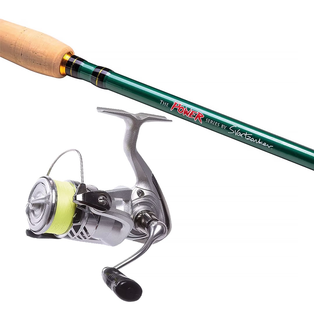 Svartzonker - Daiwa 7,2` 4-16g inkl lina