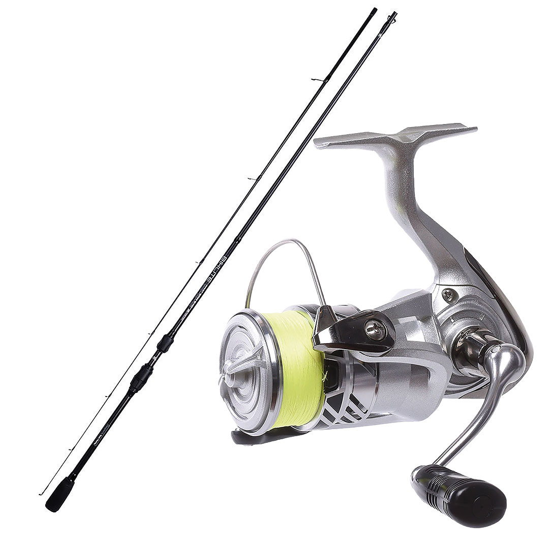 Haspelset Bixlite/Daiwa Crossfire 8` 5-25g