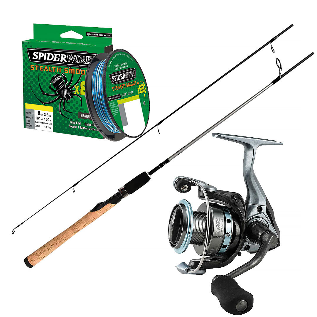 Haspelset Landfiske Lax Okuma Alaris 40 Ifish Cobra 9`15-40.