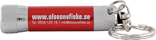 Olssons Fiske LED Flashlight nyckelring