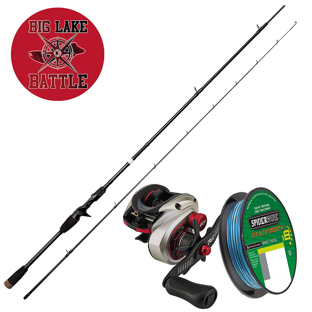 Big Lake Battle Abborrset Spinn 7" 7-22g