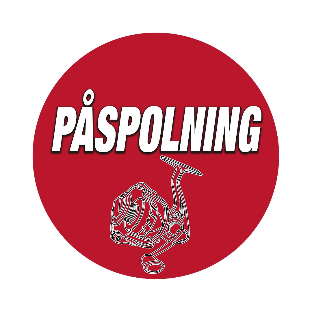 Påspolad lina (Lina och rulle köpt på samma order!).